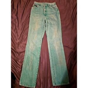 Vintage Green Vanderbilt for Murjani High Waisted Jeans w. 26